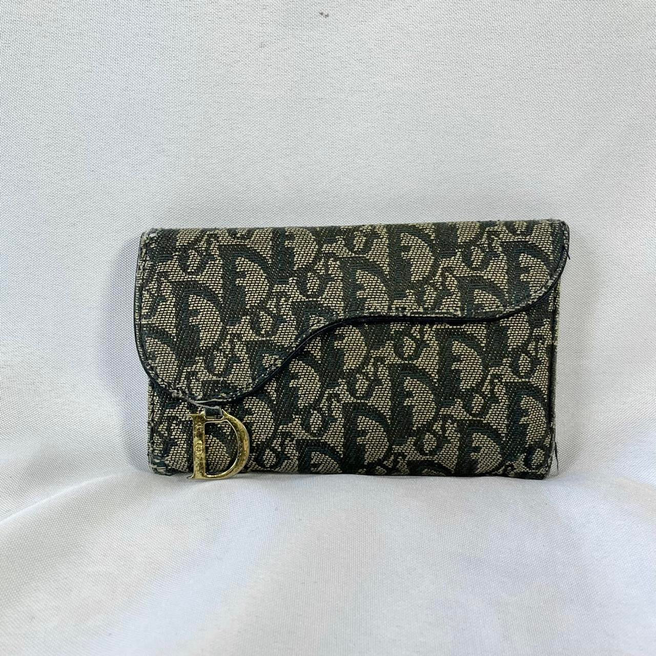 Amazingly Rare 1990s Navy Blue Christian Dior Monogram