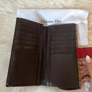Authentic Christian Dior Rasta Saddle Wallet