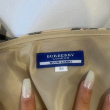 Load image into Gallery viewer, Iconic and Authentic Burberry Nova Check Mini Skirt S/M