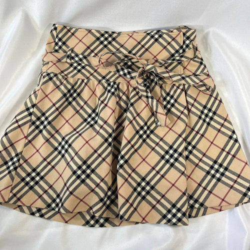 Iconic and Authentic Burberry Nova Check Mini Skirt S