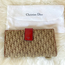 Load image into Gallery viewer, Authentic Christian Dior Rasta Saddle Wallet