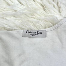 Load image into Gallery viewer, Early 2000s Y2K Christian Dior “Dior” Write Out Jean Patchwork top Size XS/S